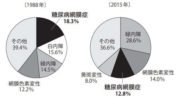 重度視力障害の原因